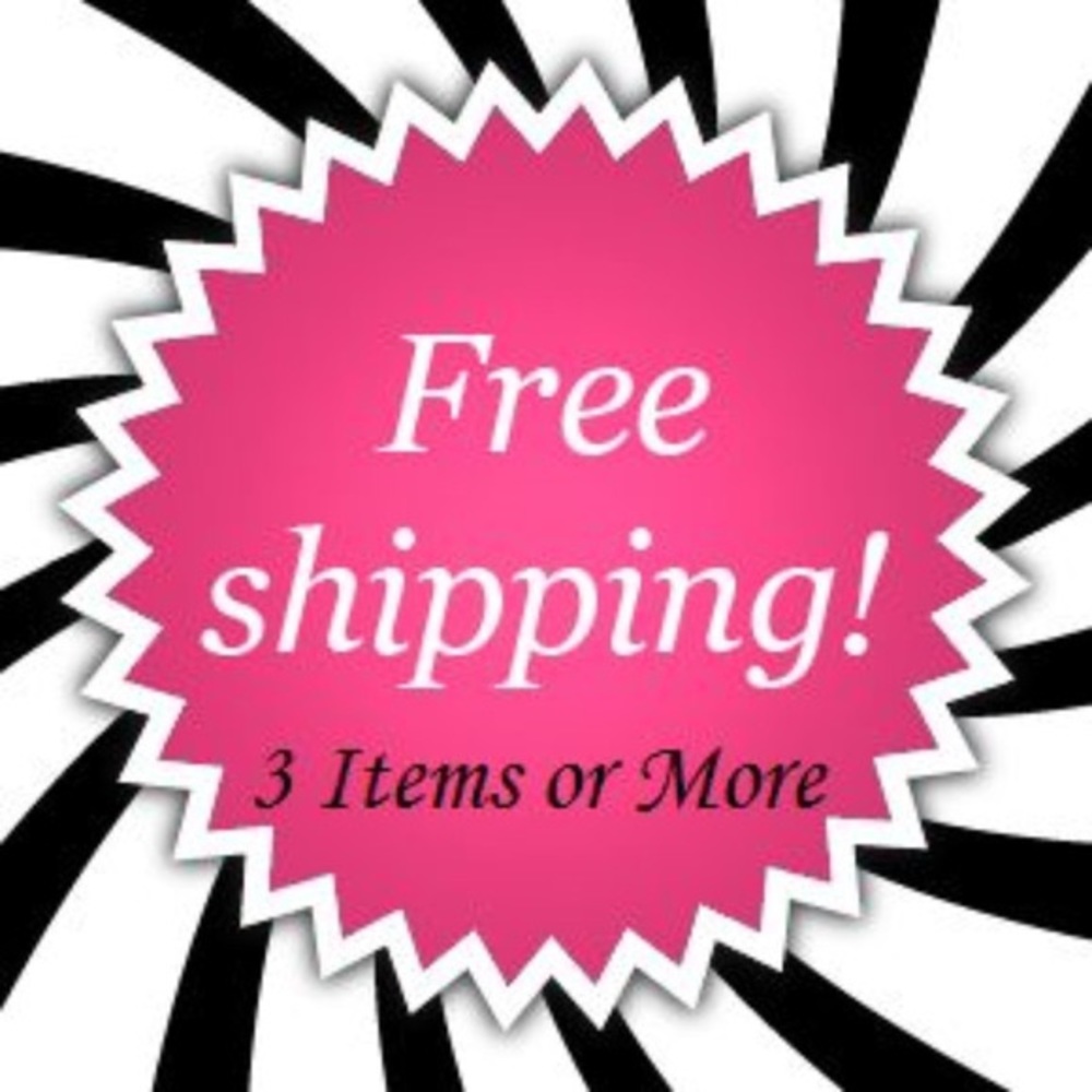 *FREE SHIPPING ON Bundles of 3 or more*